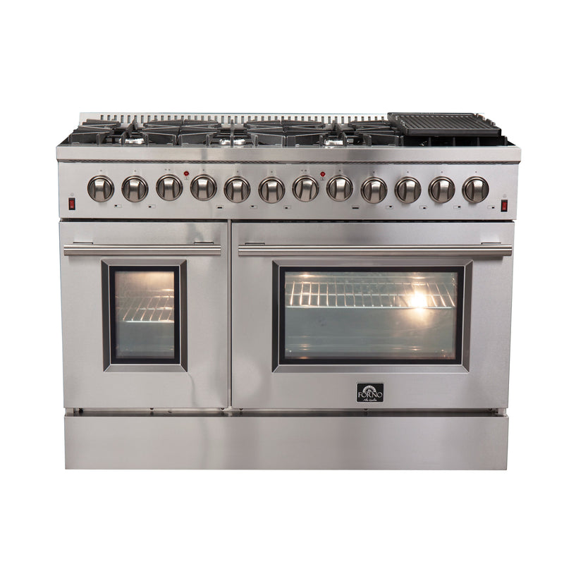 Forno FFSGS6156-48 Galiano 48 in. Dual Fuel Range