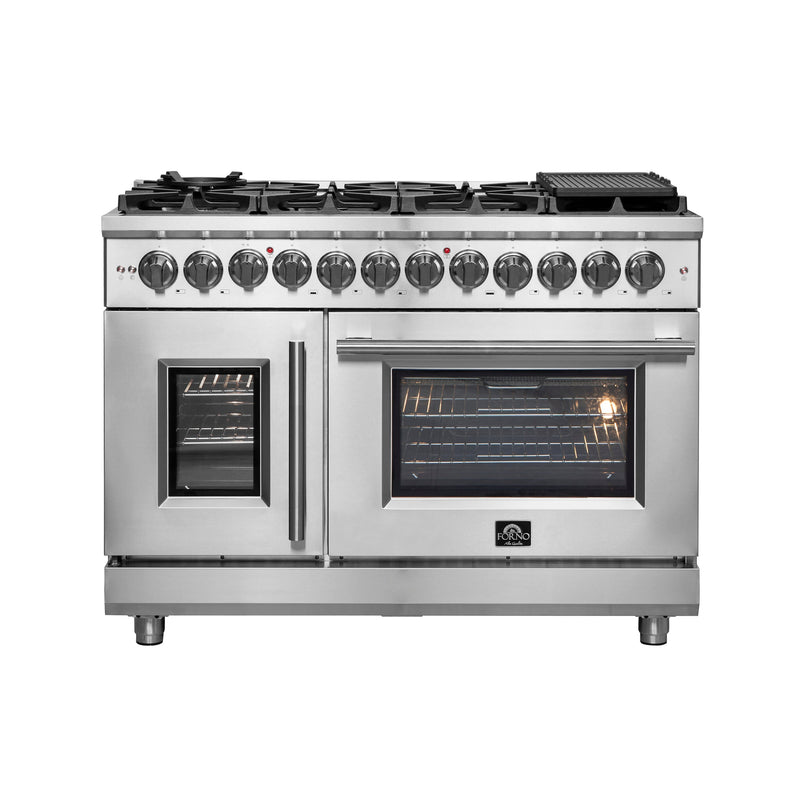 Forno FFSGS6325-48 48 in. Dual Fuel Range