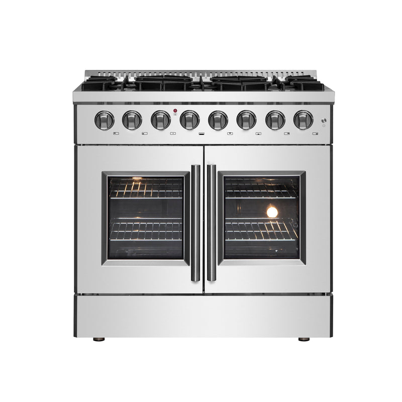 Forno FFSGS6356-36 Galiano 36 in. Dual Fuel Range