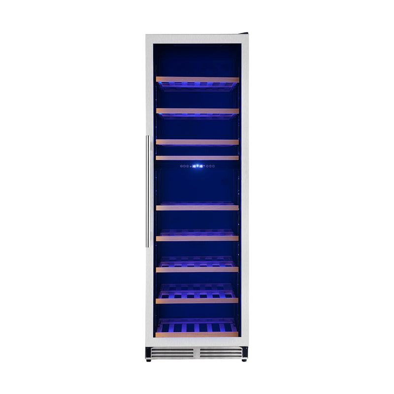 Forno FWCDR6603-24S 24 in. Dual Zone Wine Cooler in Stainless Steel
