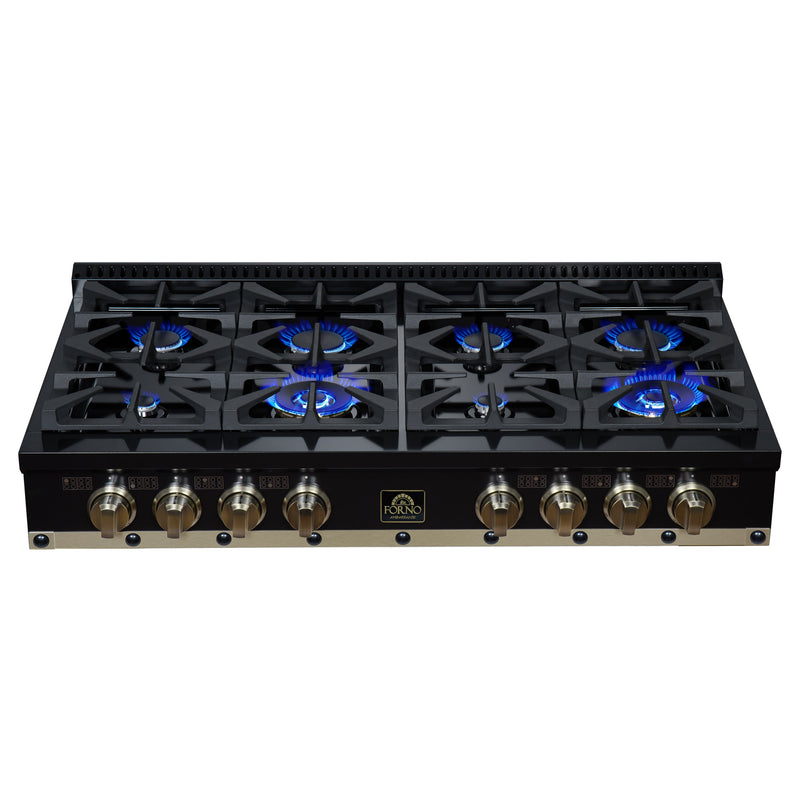 Forno FCTGS5799-48CPBLK 48 in. Gas Cooktop in Black