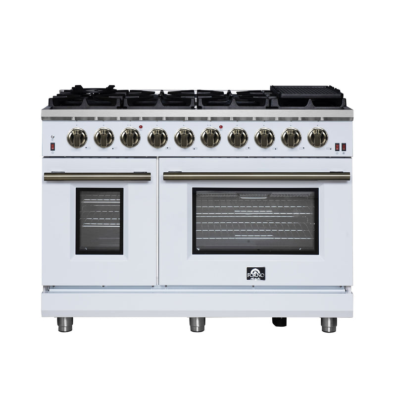 Forno FFSGS6239-48WHT 48 in. Gas Range in White