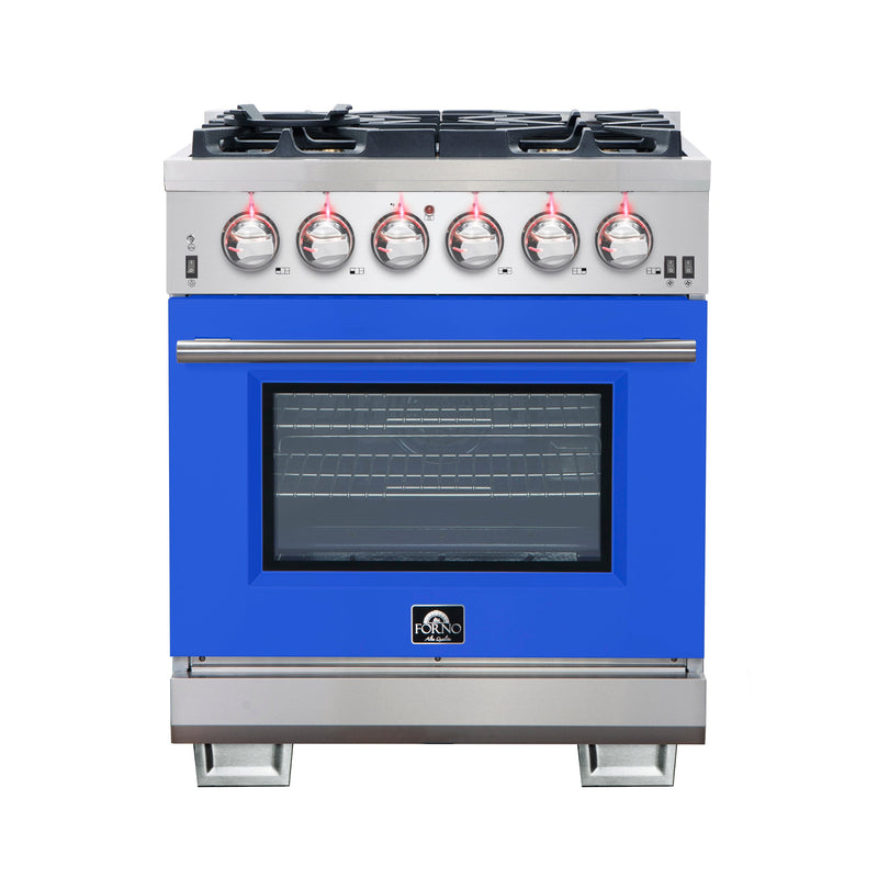 Forno FFSGS6260-30BLU Capriasca 30 in. Gas Range