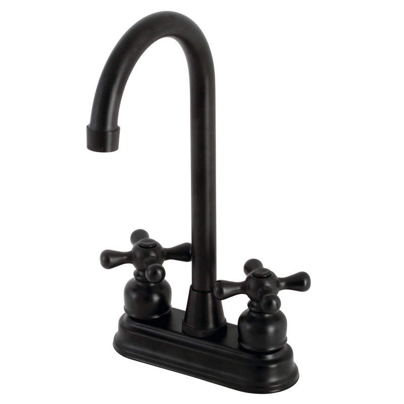 Kingston Brass KB490AX Tulare Bar & Prep Faucet in Matte Black