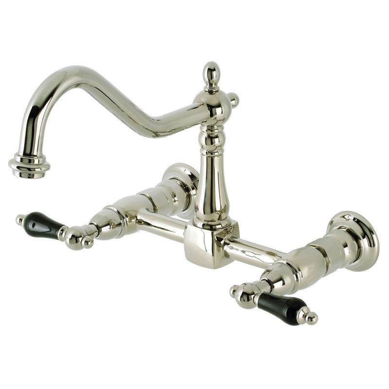 Kingston Brass KS1246PKL Duchess Kitchen Faucet in Polished Nickel