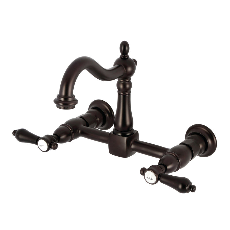 Kingston Brass KS1265BAL Heirloom Kitchen Faucet in Oil Rubbed Bronze