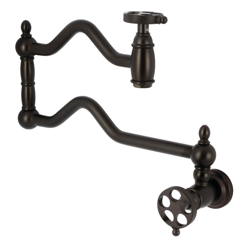 Kingston Brass KS2105RKZ Tulare Pot Filler in Oil Rubbed Bronze