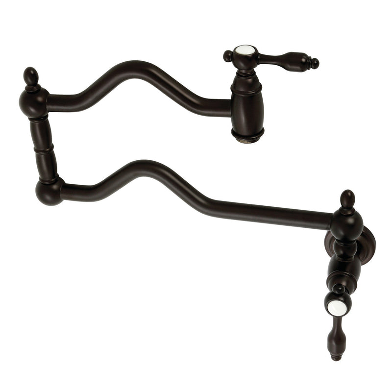 Kingston Brass KS2105TAL Heirloom Pot Filler in Oil Rubbed Bronze