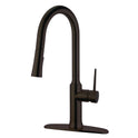 Kingston Sona LS2725NYL - New York Single-Handle Pull-Down Kitchen Faucet, Oil Rubbed Bronze
