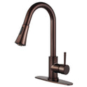 Kingston Tulare LS8725DL - Concord Single-Handle Pull-Down Kitchen Faucet, Oil Rubbed Bronze