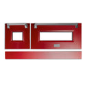 ZLINE 48 in. Range Door in Matte Red (RA-DR-RM-48)