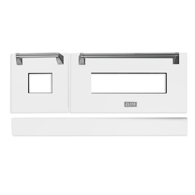 ZLINE 60 in. White Matte Range Doors for RA Models (RA-DR-WM-60) ZLINE