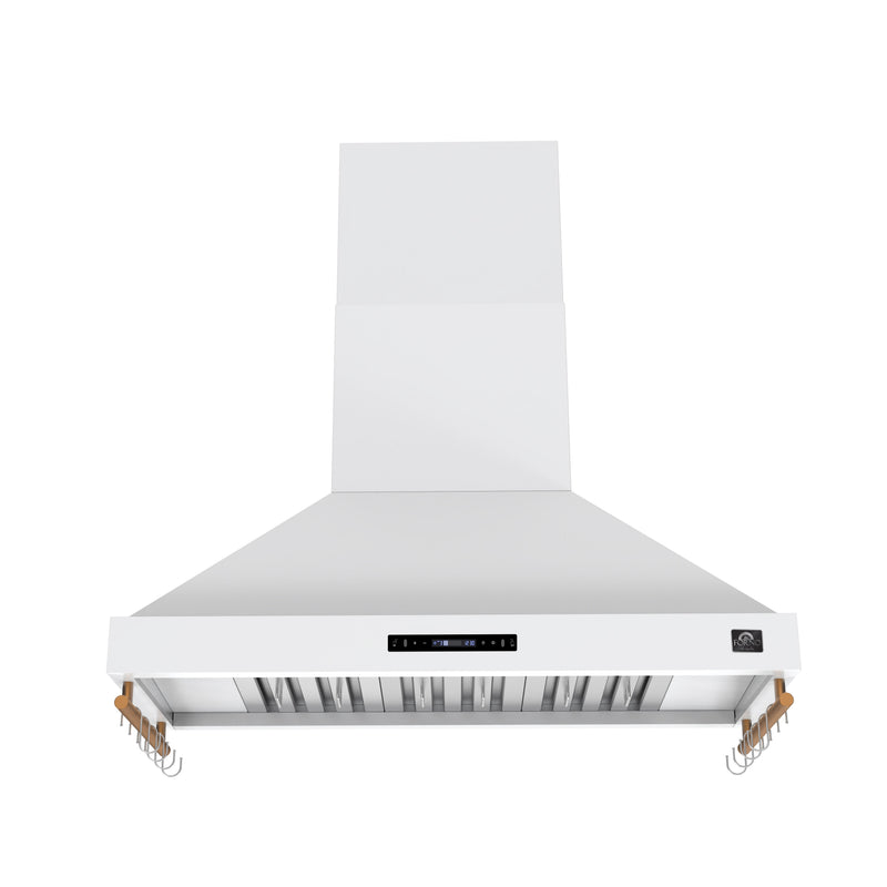 Forno FRHWM5503-48WHT 48 in. Wall Mount Range Hood in White