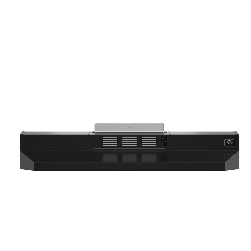 Forno FRHUC5200-30BLK 30 in. Under Cabinet Range Hood in Black