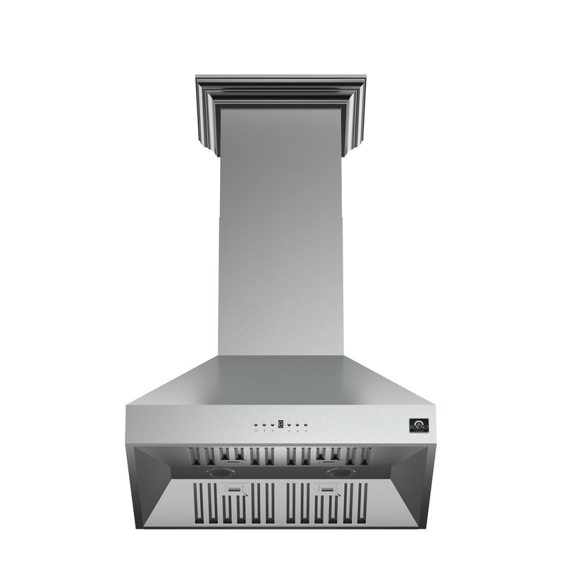 Forno FRHWM5094-30 30 in. Wall Mount Range Hood in Stainless Steel