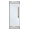 Forno Maderno 28" Built-In Convertible Refrigerator in White, 13.6 cu.ft. Left Swing with Decorative Grill - 32" Wide