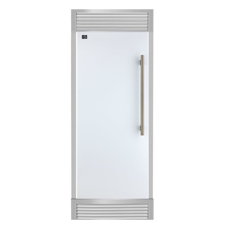 Forno FFFFD1722-32LSG-WHT Maderno 28 in. Refrigerator/Freezer in White