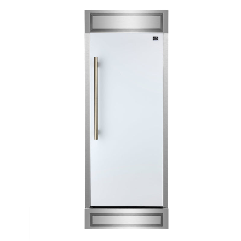 Forno FFFFD1722-32RMG-WHT Maderno 28 in. Refrigerator/Freezer in White