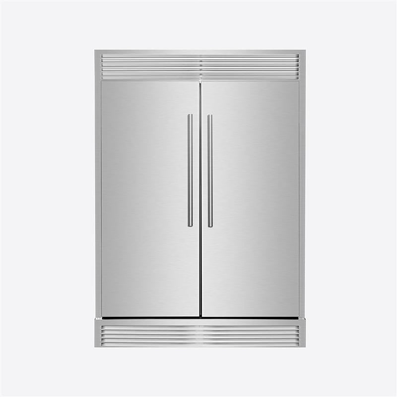 Forno FFFFD1722-60SG Maderno 28 in. Side-by-Side Refrigerator