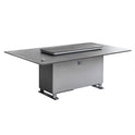 Cinetico Smart Dining Table, Sandstone Black, 5.3 cu.ft fridge and freezer with Bluetooth control