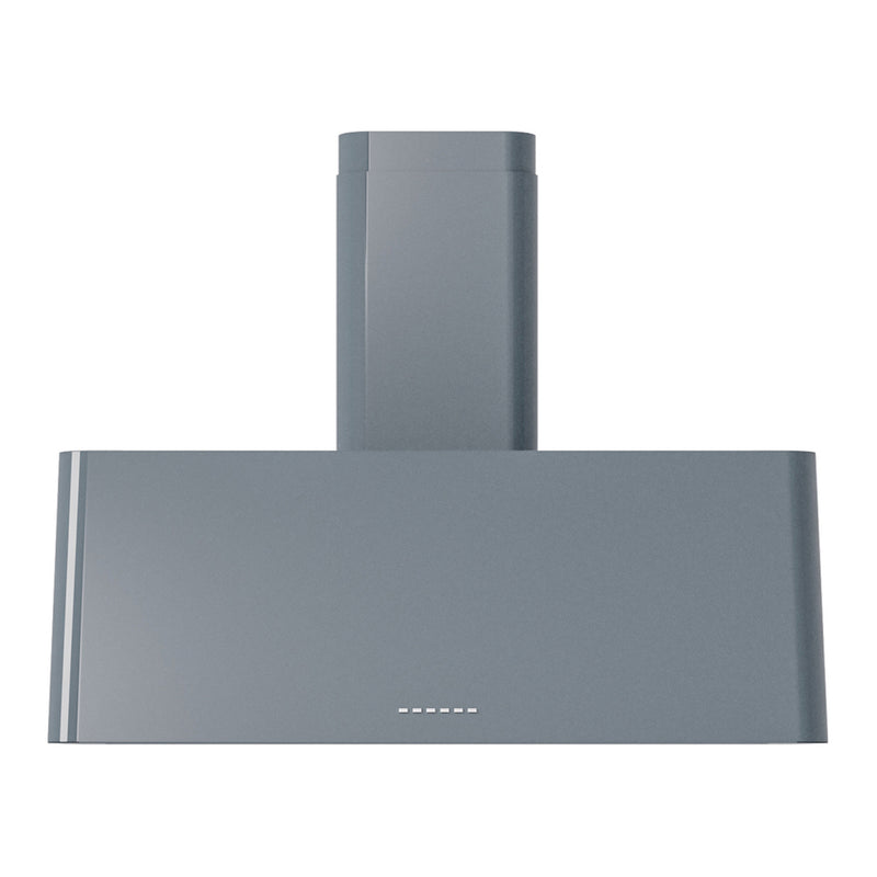ILVE UAG36BG Nostalgie 36 in. Wall Mount Range Hood in Blue Grey