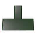 ILVE UAG36EG Nostalgie II 36 inch Wall Mount Range Hood with 600 CFM, 3 Speed + Intensive, Front LED Light Bar (Emerald Green)