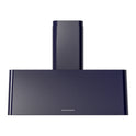 ILVE UAG36MB Nostalgie II 36 inch Wall Mount Range Hood with 600 CFM, 3 Speed + Intensive, Front LED Light Bar (Midnight Blue)