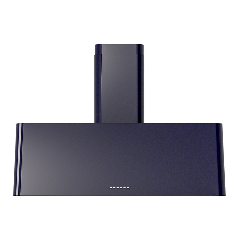 ILVE UAG40MB Nostalgie 40 in. Wall Mount Range Hood in Midnight Blue