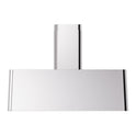 ILVE UAG40SS Nostalgie II 40 inch Wall Mount Range Hood with 600 CFM, 3 Speed + Intensive, Front LED Light Bar  (Stainless Steel)