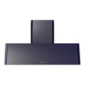 ILVE UAG48MB Nostalgie II 48 inch Wall Mount Range Hood with 850 CFM, 3 Speed + Intensive, Front LED Light Bar (Midnight Blue)