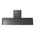 ILVE UAG60BK Nostalgie II 60 inch Wall Mount Range Hood with 850 CFM, 3 Speed + Intensive, Front LED Light Bar (Glossy Black)