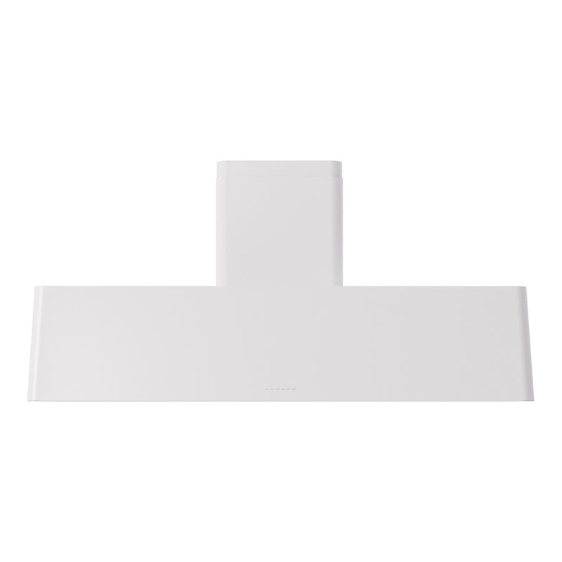 ILVE UAG60WH Nostalgie II 60 inch Wall Mount Range Hood with 850 CFM, 3 Speed + Intensive, Front LED Light Bar (White)