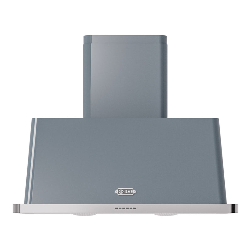 ILVE UAM100BG Majestic II 40 inch Range Hood with 600 CFM (Blue Grey)