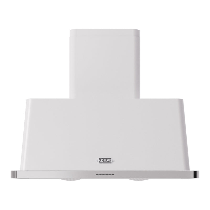ILVE UAM100WH Majestic II 40 inch Range Hood with 600 CFM (White)
