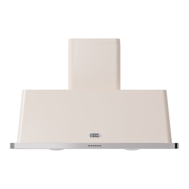 ILVE UAM120AW Majestic II 48 inch Range Hood with 850 CFM (Antique White)