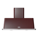 ILVE UAM120BU Majestic II 48 inch Range Hood with 850 CFM (Burgundy)