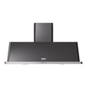 ILVE UAM150BK Majestic II 60 inch Range Hood with 850 CFM (Glossy Black)