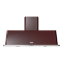 ILVE UAM150BU Majestic II 60 inch Range Hood with 850 CFM (Burgundy)