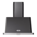 ILVE UAM76BK Majestic II 30 inch Range Hood with 600 CFM (Glossy Black)
