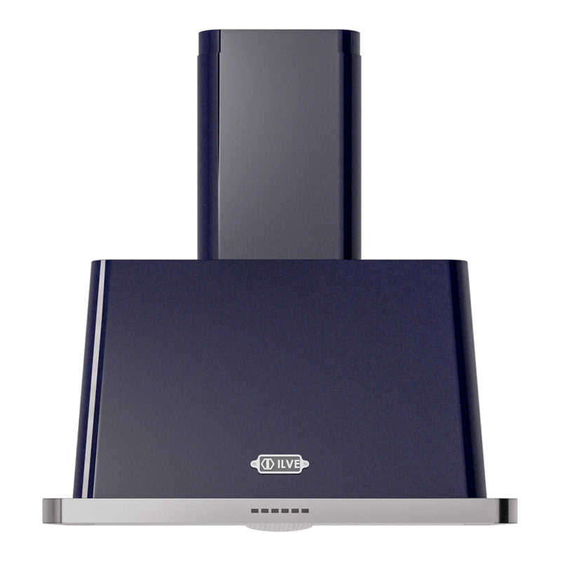 ILVE UAM76MB Majestic II 30 inch Range Hood with 600 CFM (Midnight Blue)