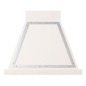 ILVE UANB30AWC Nostalgie II Noblesse 30 inch Range Hood with 600 CFM (Antique White, Chrome)