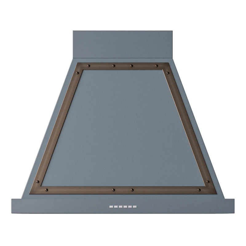 ILVE UANB30BGB Nostalgie 30 in. Range Hood in Blue Grey