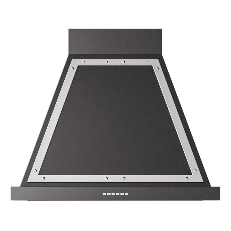 ILVE UANB30BKC Nostalgie 30 in. Range Hood in Glossy Black