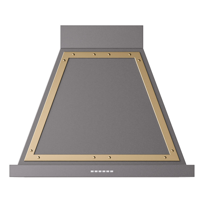 ILVE UANB30MGG Nostalgie 30 in. Range Hood in Graphite Matte