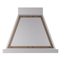 ILVE UANB30SSB Nostalgie II Noblesse 30 inch Range Hood with 600 CFM (Stainless Steel, Burnished)