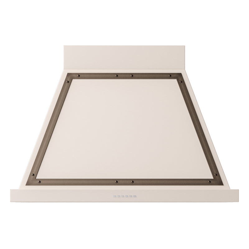ILVE UANB36AWB Nostalgie II Noblesse 36 inch Range Hood (Antique White, Burnished)