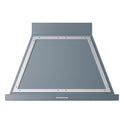 ILVE UANB36BGC Nostalgie II Noblesse 36 inch Range Hood (Blue Grey, Chrome)