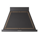 ILVE UANB36BKB Nostalgie II Noblesse 36 inch Range Hood (Glossy Black, Burnished)
