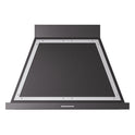 ILVE UANB36BKC Nostalgie II Noblesse 36 inch Range Hood (Glossy Black, Chrome)
