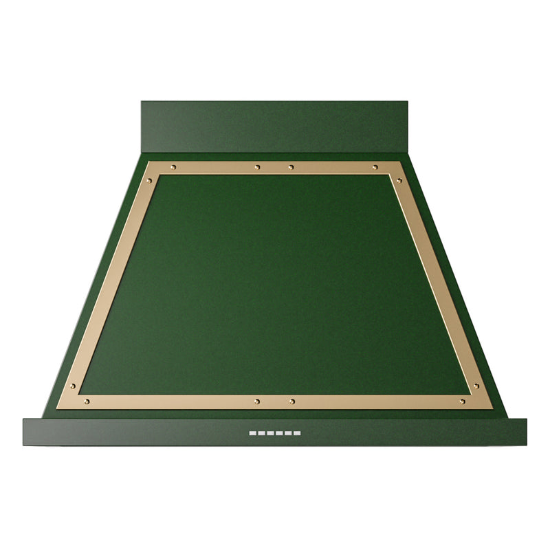 ILVE UANB36EGG Nostalgie 36 in. Range Hood in Emerald Green